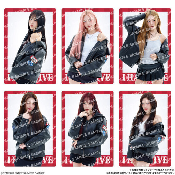 [現貨]IVE 周邊代購 IVE FROM STARSHIP ENTERTAINMENT WITH AMUSE  餅卡