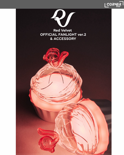 [韓國預訂] 紅貝貝手燈預訂 Red Velvet OFFICIAL FANLIGHT VER.2 & FANLIGHT EMBLEM
