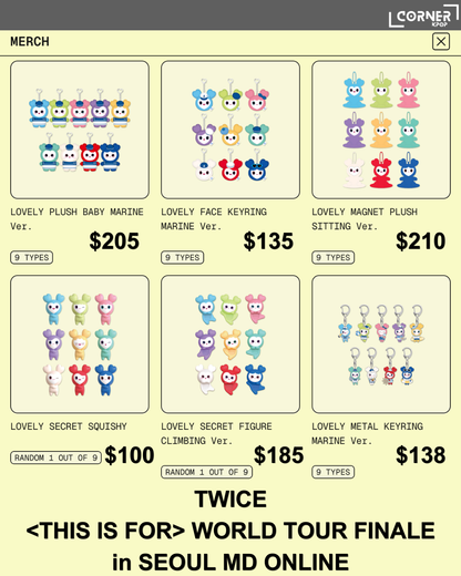 [韓國預訂] TWICE演唱會周邊代購 TWICE <THIS IS FOR> WORLD TOUR FINALE in SEOUL MD ONLINE