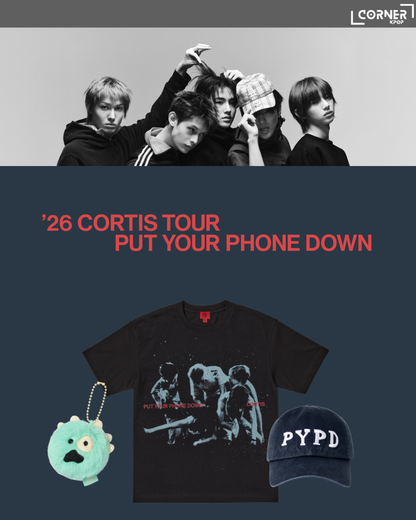 [韓國預訂] CORTIS周邊代購 CORTIS '26 CORTIS TOUR PUT YOUR PHONE DOWN Official Merch