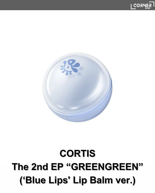 [韓國預訂] CORTIS韓國專輯代購 CORTIS The 2nd EP “GREENGREEN” (‘Blue Lips' Lip Balm ver.)