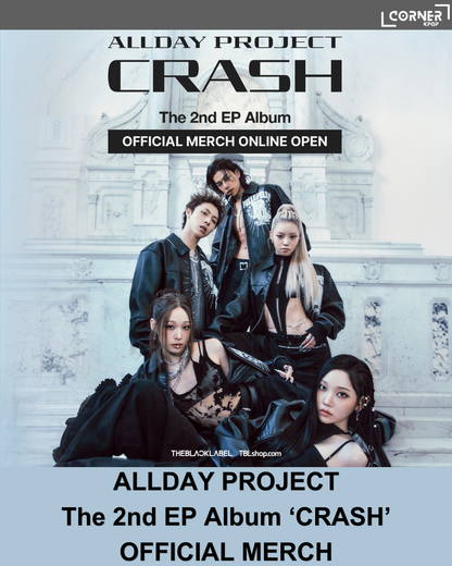 [韓國預訂] ADP周邊代購 ALLDAY PROJECT - The 2nd EP Album 'CRASH' OFFICIAL MERCH