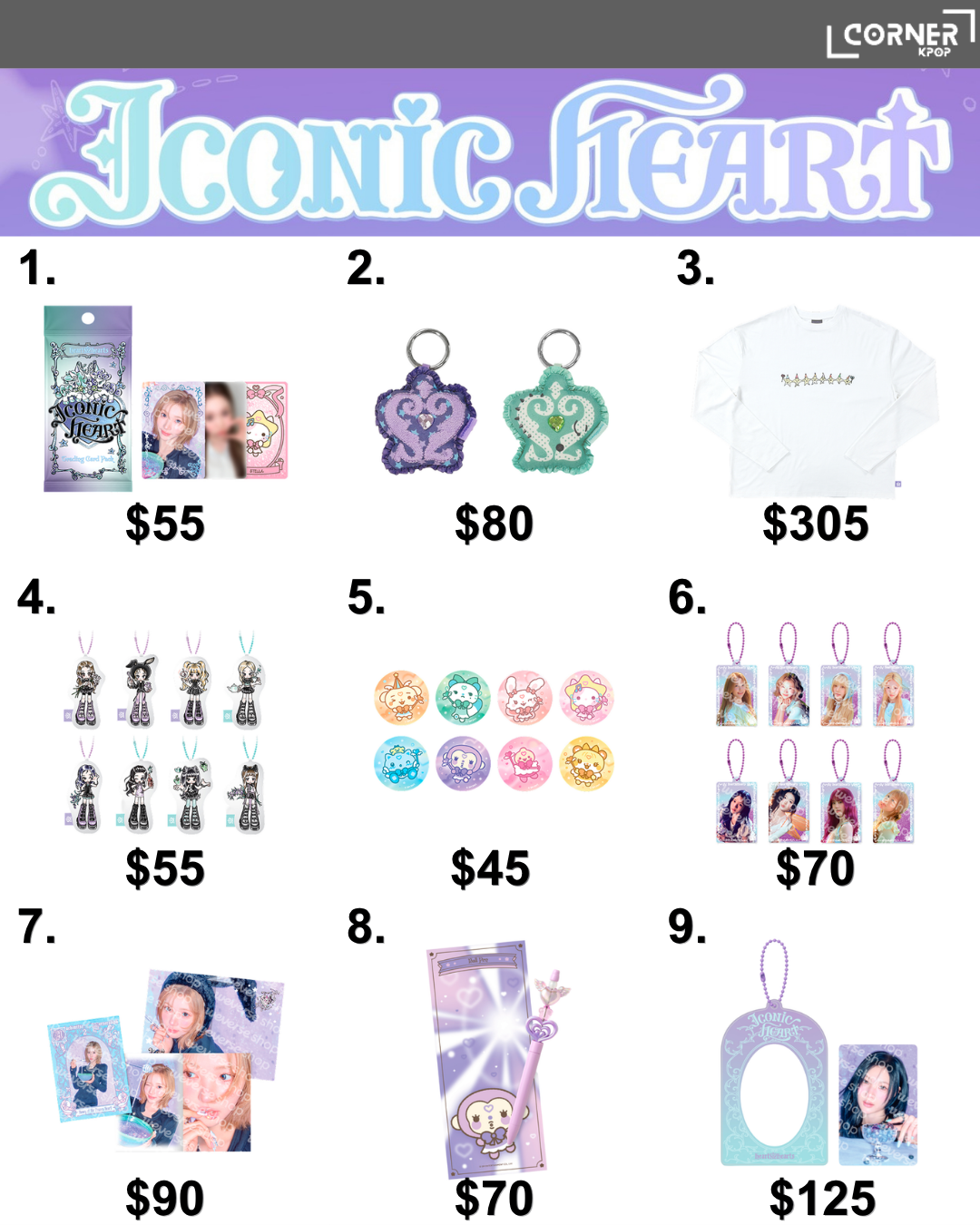[韓國預訂] H2H周邊代購 Hearts2Hearts [ICONIC HEARTS] OFFICIAL MD ONLINE