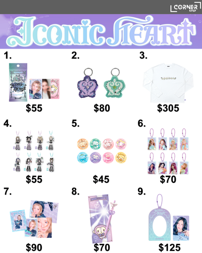 [韓國預訂] H2H周邊代購 Hearts2Hearts [ICONIC HEARTS] OFFICIAL MD ONLINE