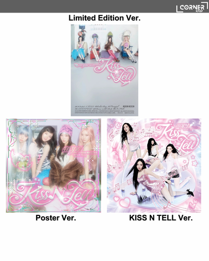 [日本綫下預訂] aespa專輯代購 aespa The 1st Japan Mini Album [KISS N TELL] (7.20 會場限定)
