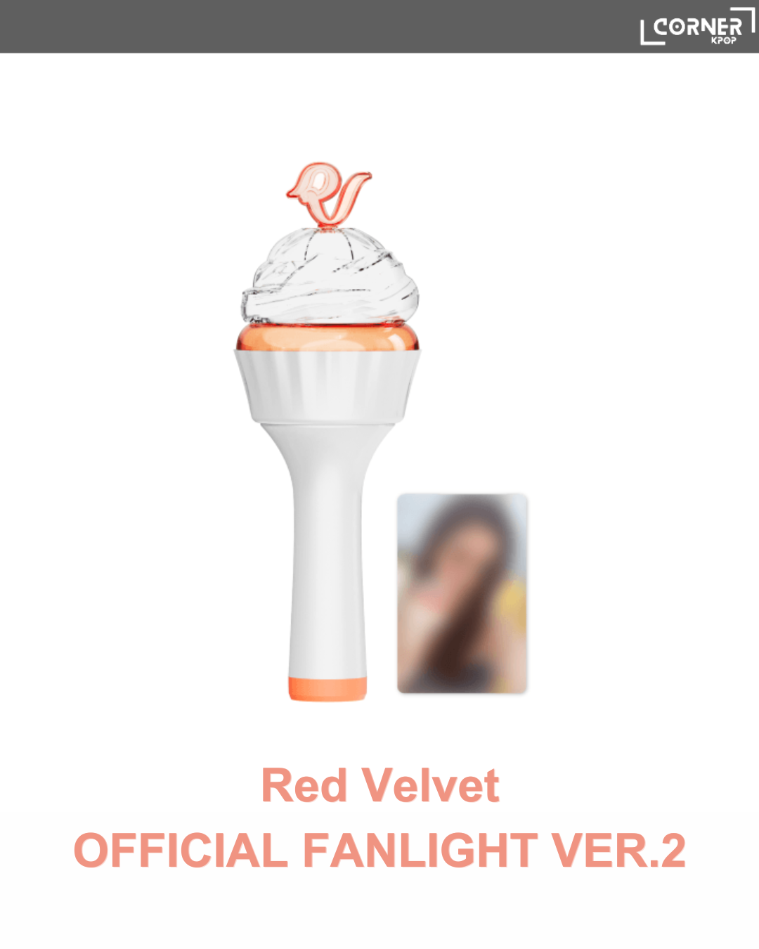 [韓國預訂] 紅貝貝手燈預訂 Red Velvet OFFICIAL FANLIGHT VER.2 & FANLIGHT EMBLEM