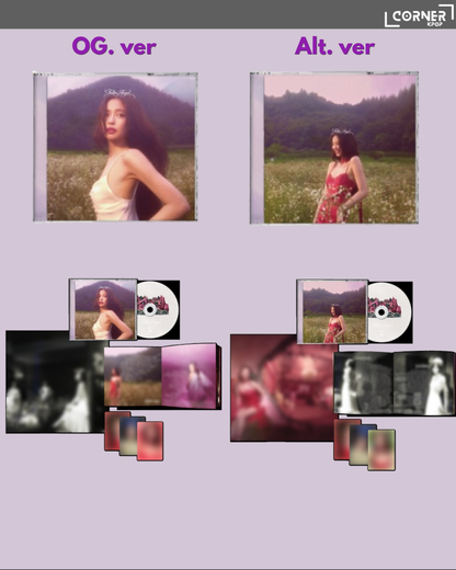 [韓國預訂] 金珍妮專輯代購 Jennie (BLACKPINK) - EP [Fallen Angel] (K4 / WM/ EL通路)