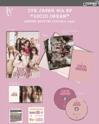🌟最後一團🌟 [日本預訂] IVE日本專輯代購 IVE 4th EP "LUCID DREAM" (SONY MUSIC JP)