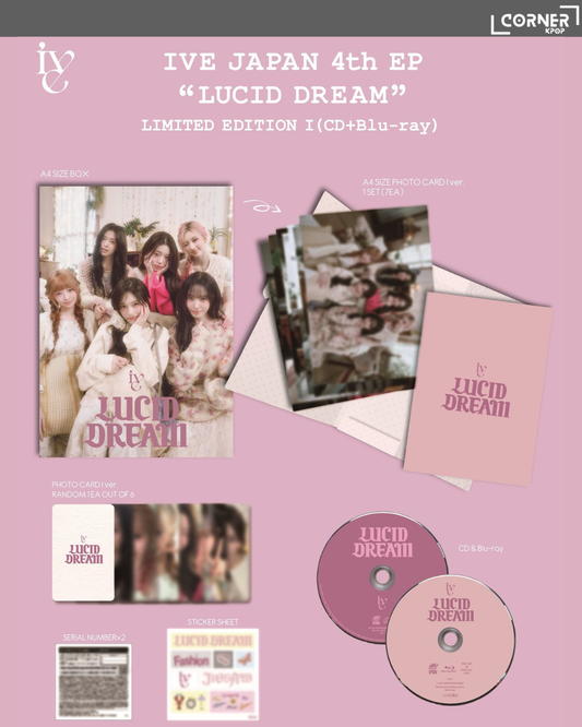 🌟最後一團🌟 [日本預訂] IVE日本專輯代購 IVE 4th EP "LUCID DREAM" (SONY MUSIC JP)