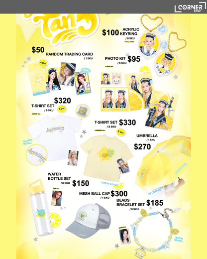 [韓國預訂] H2H周邊代購 Hearts2Hearts The 2nd Mini Album “Lemon Tang” Official MD Online