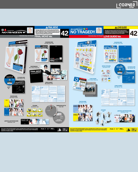 預訂 TWS韓國周邊代購 TWS - 5th Mini Album "NO TRAGEGY" (WVS) 預訂