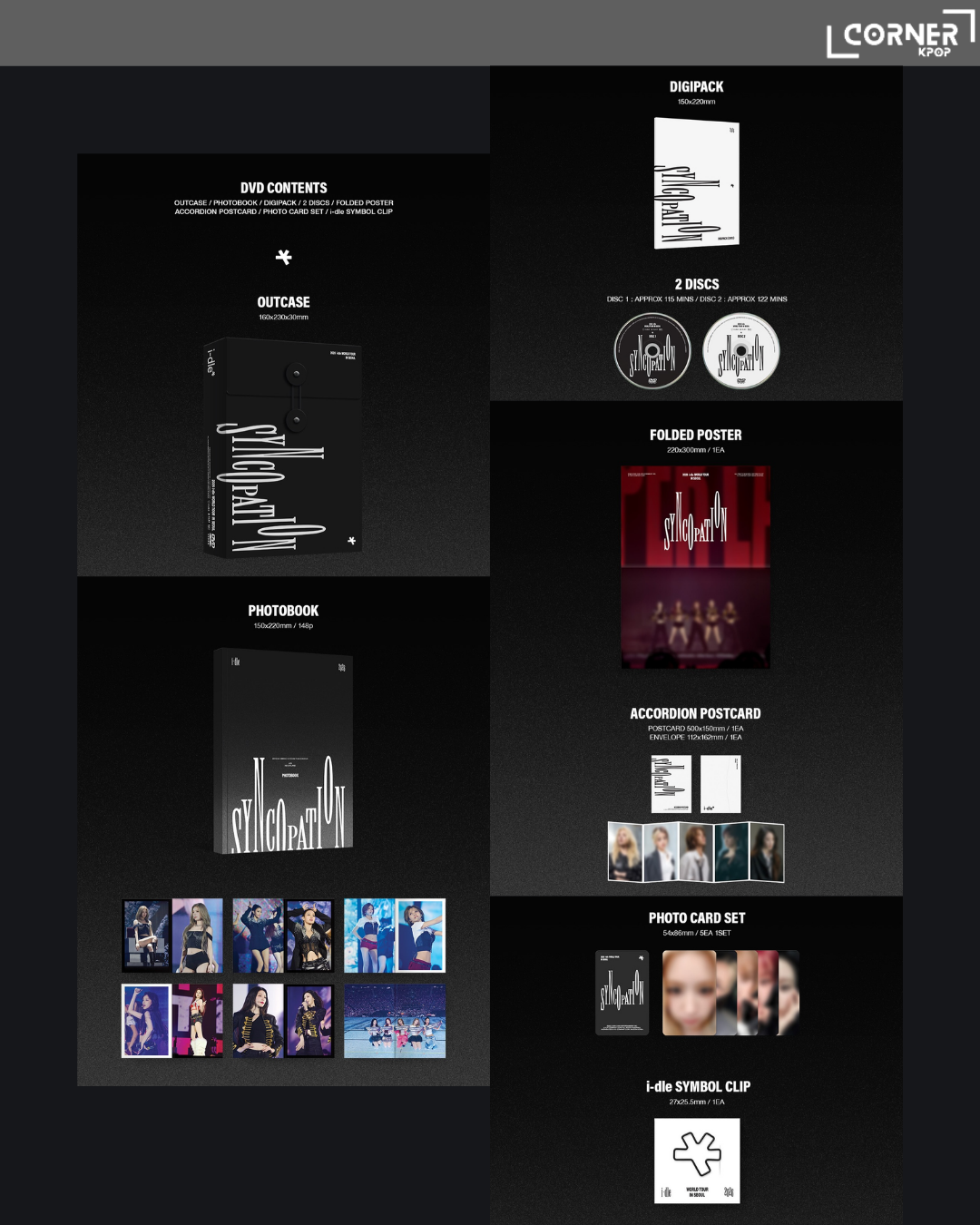 [韓國預訂] i-dle演唱會周邊代購 i-dle - 2026 i-dle WORLD TOUR [Syncopation] IN SEOUL