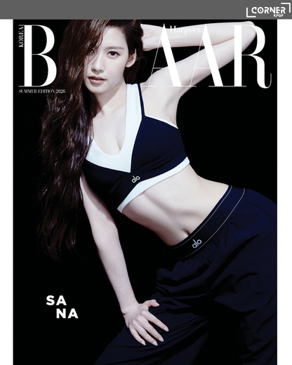 [韓國預訂] TWICE雜誌代購 SANA (TWICE) Cover - HARPER'S BAZAAR 2026 Summer Edition