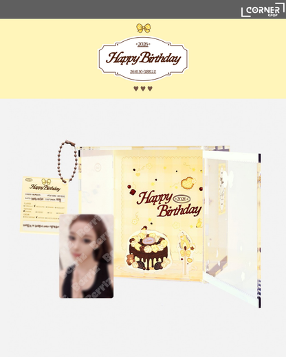 [韓國預訂] 內永枝利限時生日周邊代購 GISELLE (aespa) - [2026 SM ARTIST BIRTHDAY] OFFICIAL MD