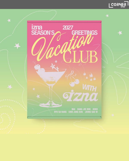 {🐦早鳥優惠} [韓國預訂] izna 2027年歷代購 izna - 2027 SEASON’S GREETINGS [VACATION CLUB with izna] (K4通路)