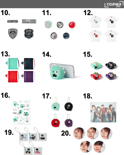 [韓國預訂] CORTIS周邊代購 CORTIS '26 CORTIS TOUR PUT YOUR PHONE DOWN Official Merch