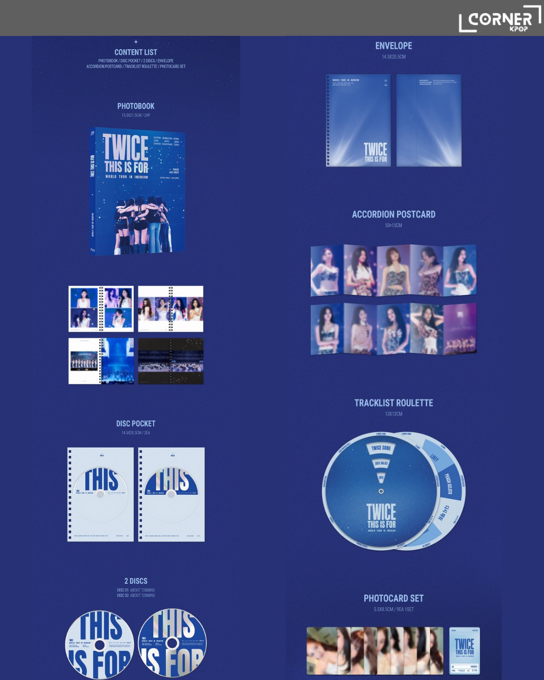 [韓國預訂] TWICE演唱會DVD代購 TWICE <THIS IS FOR> WORLD TOUR IN INCHEON