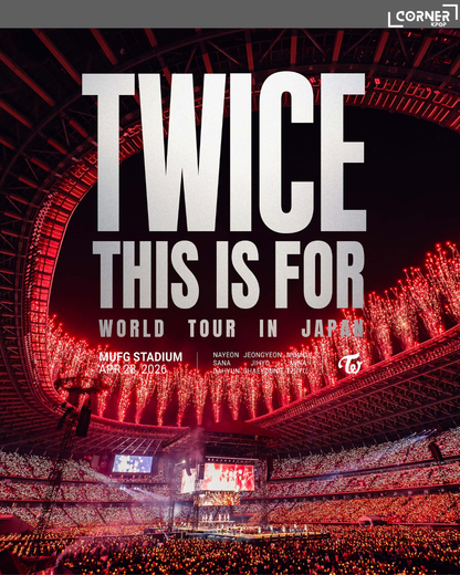 [日本預訂] TWICE日本演唱會周邊『TWICE ＜THIS IS FOR＞ WORLD TOUR IN JAPAN MUFG STADIUM』