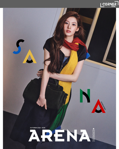 [韓國預訂] 湊崎紗夏雜誌代購 SANA (TWICE) Cover - ARENA HOMME + 2026.10