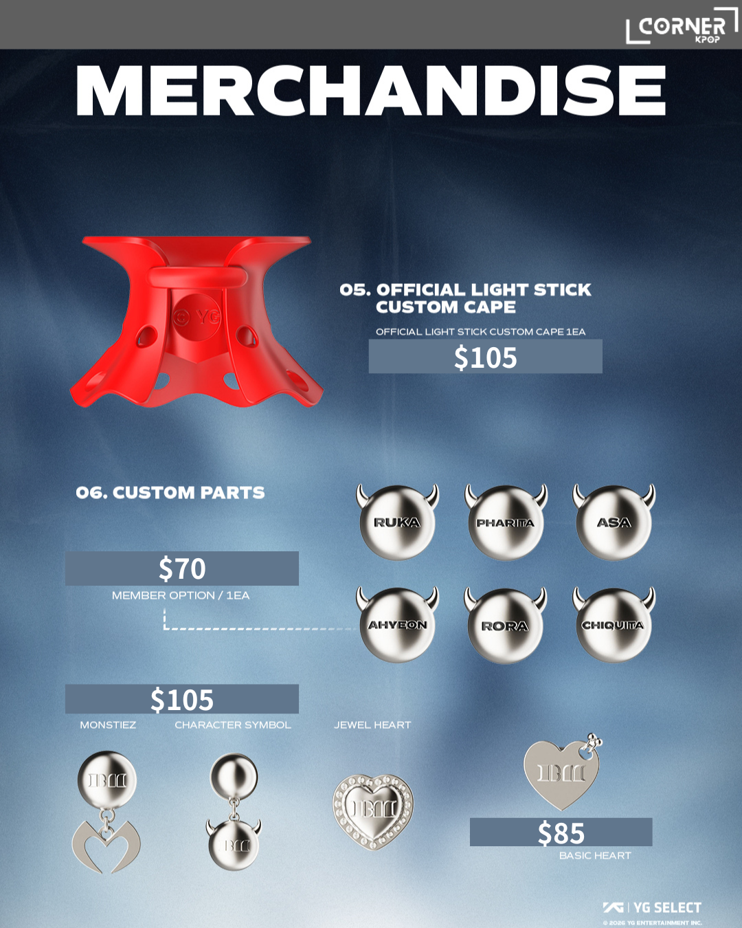 [韓國預訂] BM周邊代購 BABYMONSTER WORLD TOUR [DANCE (CHOOM)] IN SEOUL OFFICIAL MD