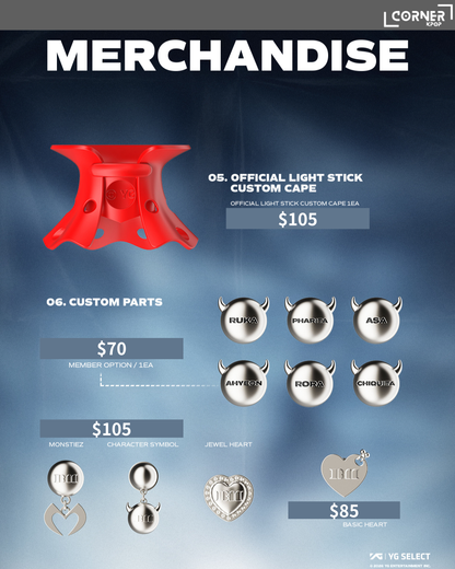 [韓國預訂] BM周邊代購 BABYMONSTER WORLD TOUR [DANCE (CHOOM)] IN SEOUL OFFICIAL MD