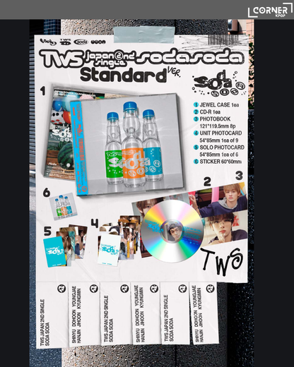 [日本預訂] TWS 專輯代購 TWS Japan 2nd Single「SODA SODA」 (WVSJP, UMS通路)