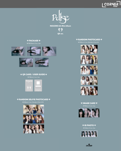 [韓國預訂] RESCENE專輯代購 RESCENE - 4th Mini Album [PULSE] (Yes24 通路)