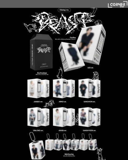 [韓國預訂] ADL1專輯代購 ALPHA DRIVE ONE - 2ND MINI ALBUM [UNBREAKABLE : 少年BEAST] (AM通路)