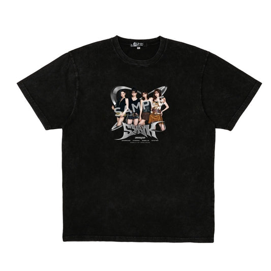 預訂 aespa最新日本演唱會周邊代購 2026 aespa LIVE TOUR – SYNK : aeXIS LINE – in JAPAN [SPECIAL EDITION DOME TOUR] MD Online - T-shirt_PHOTO ver. [BLACK] 預訂