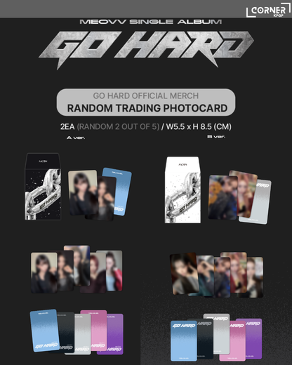[韓國預訂] MEOVV周邊代購 MEOVV - Single Album [GO HARD] OFFICIAL MERCH
