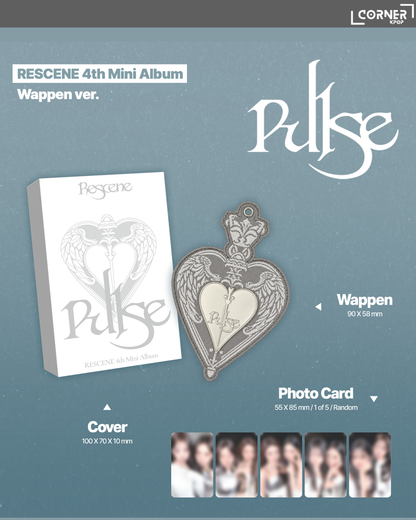 [韓國預訂] RESCENE專輯代購 RESCENE - 4th Mini Album [PULSE] (Yes24 通路)