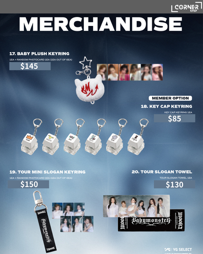 [韓國預訂] BM周邊代購 BABYMONSTER WORLD TOUR [DANCE (CHOOM)] IN SEOUL OFFICIAL MD