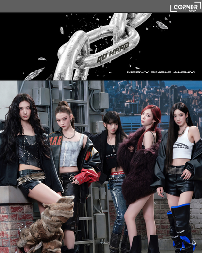 {🐦K4早鳥優惠~4/10} [韓國預訂] MEOVV專輯代購 MEOVV - Single Album [GO HARD] (K4 / TBL 通路)