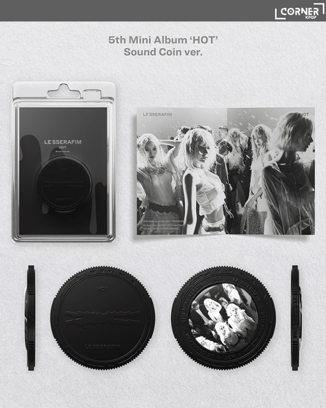 [韓國預訂] FIM專輯代購 LE SSERAFIM 'Sound Coin Album'