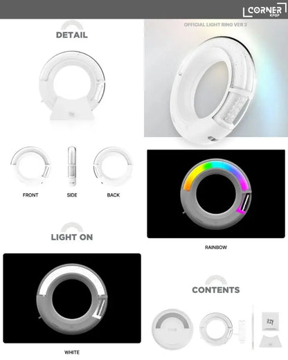 預訂 ITZY 2代手燈代購 ITZY OFFICIAL LIGHT RING VER 2 預訂