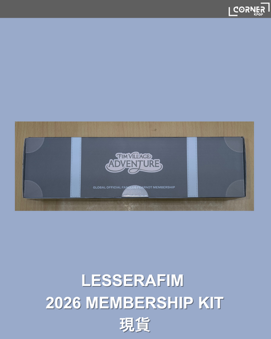 [現貨]LE SSERAFIM 周邊代購 LESSERAFIM
2026 MEMBERSHIP KIT