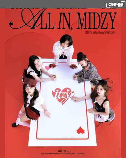[韓國預訂] ITZY Fan Meet周邊代購 ITZY The 5th FANMEETING [ALL IN, ITZY] MD